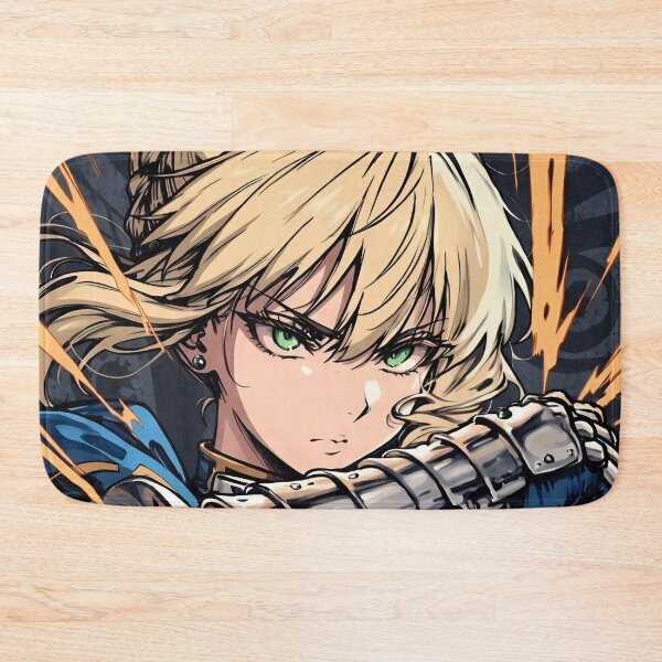 Item preview, Saber Artoria Pendragon – Armored Knight Anime Fan Art Portrait designed and sold by Dyan4.