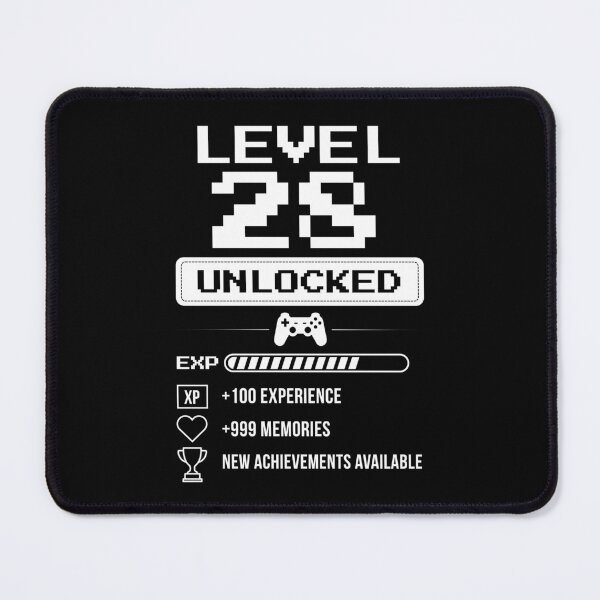 Item preview, Level 28 Unlocked birthday gift designed and sold by NumbersFort.