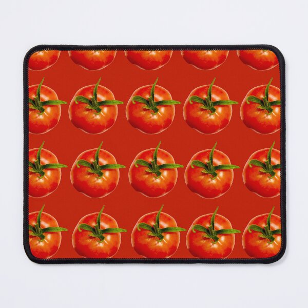 Item preview, Tomato pattern on red background designed and sold by happytraveller1.