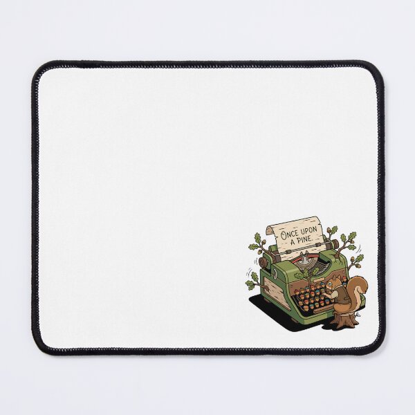 Item preview, Whimsical Storytelling Squirrel Writing A Pine Tale designed and sold by Rare By Hero.