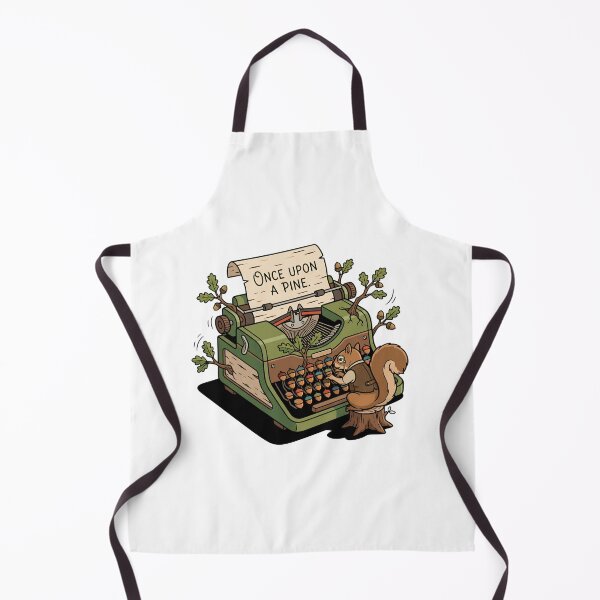 Item preview, Whimsical Storytelling Squirrel Writing A Pine Tale designed and sold by Rare By Hero.