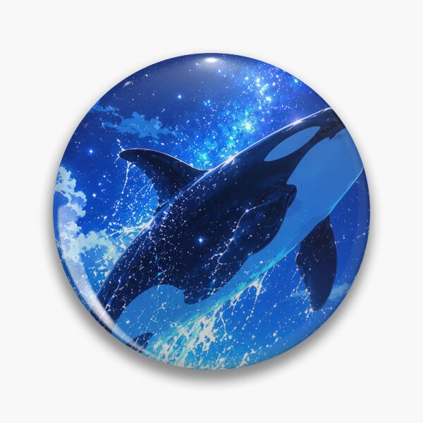 Item preview, Celestial Orca Leap designed and sold by randyknudsen.