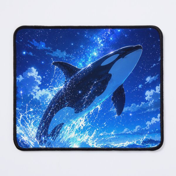 Item preview, Celestial Orca Leap designed and sold by randyknudsen.