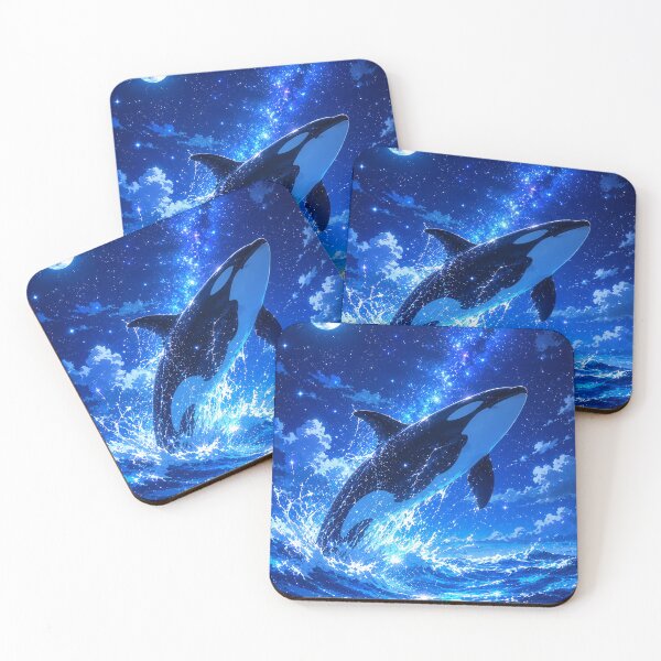 Item preview, Celestial Orca Leap designed and sold by randyknudsen.