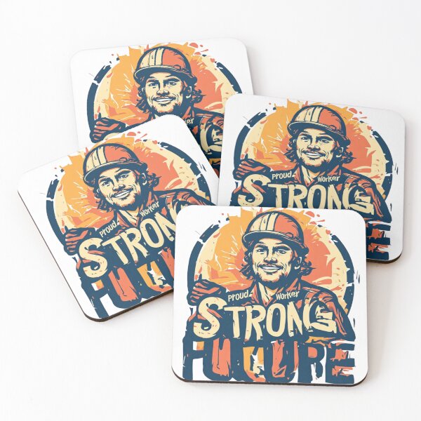 Item preview, Proud Worker Strong Future designed and sold by Shivamartwark.