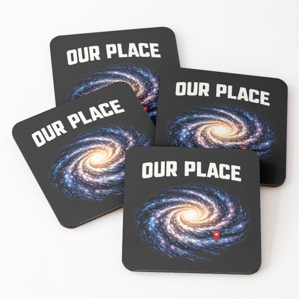 Item preview, 'Our Place' Galaxy You are Here! Retro Sci-Fi designed and sold by Genius Geek.