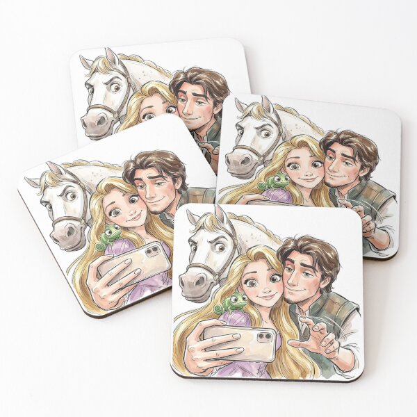 Item preview, Tangled Rapunzel Flynn Rider Pascal designed and sold by 4U---Store.