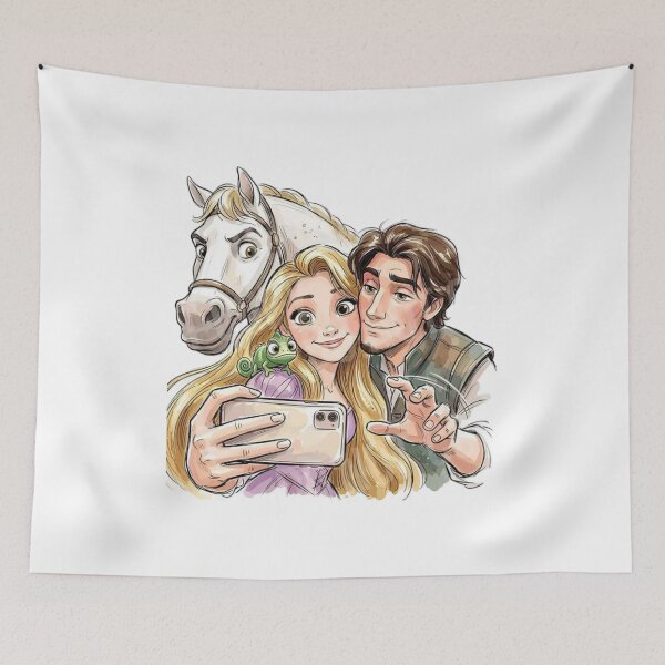 Item preview, Tangled Rapunzel Flynn Rider Pascal designed and sold by 4U---Store.