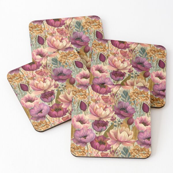 Item preview, Minimalistic Lotus Floral - Flower Floral Pattern - Baptism Gifts designed and sold by RoyalStarsPatts.