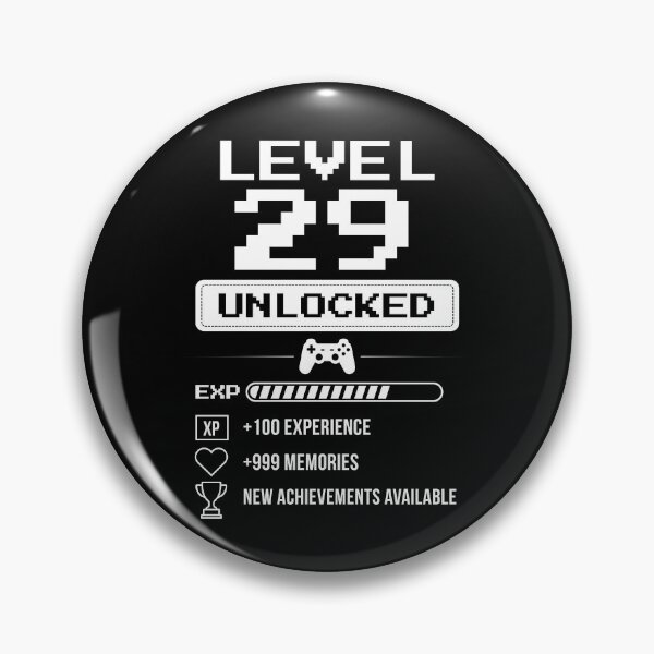 Item preview, Level 29 Unlocked birthday gift designed and sold by NumbersFort.