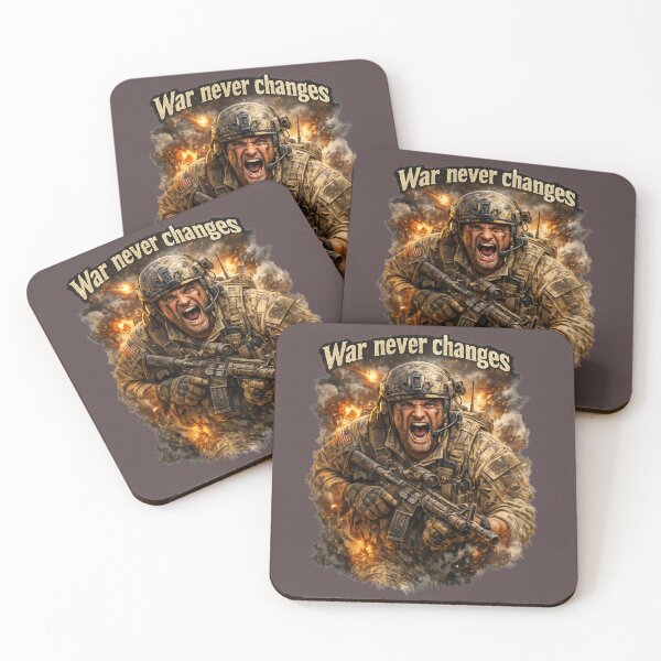 Item preview, War Never Changes – Into the Fire designed and sold by MKNDESIGN.