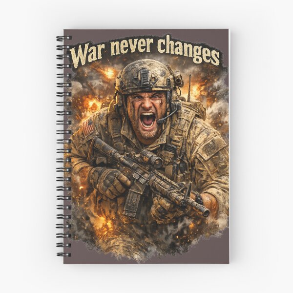 Item preview, War Never Changes – Into the Fire designed and sold by MKNDESIGN.
