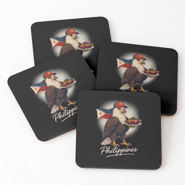 Item preview, Philippines Eagle Philippine Flag Roasted Lechon Chicken Mascot designed and sold by Enea Kelo.