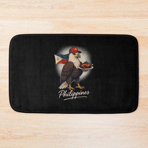 Item preview, Philippines Eagle Philippine Flag Roasted Lechon Chicken Mascot designed and sold by Enea Kelo.