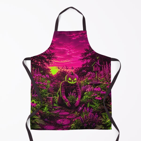Item preview, Headless Horseman Psychedelic Gardener - Rustic Halloween Fantasy Art designed and sold by TheHorsemanRidesAgain.