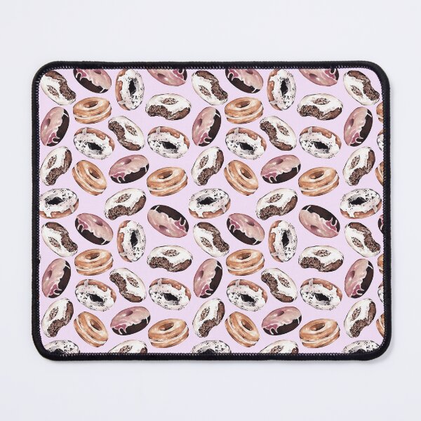 Item preview, Watercolor Doughnut Pattern designed and sold by KAYJAY DESIGNS.