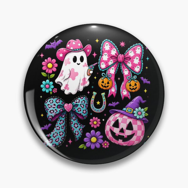 Item preview, funny Western Cowgirl Ghost Halloween  retro Spooky gift designed and sold by Amzkao.
