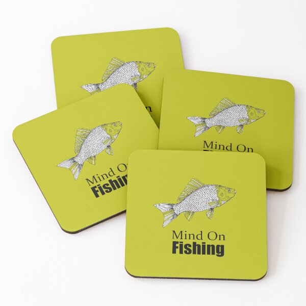 Item preview, Mind on Fishing Educational Humor Design designed and sold by annenambiro.