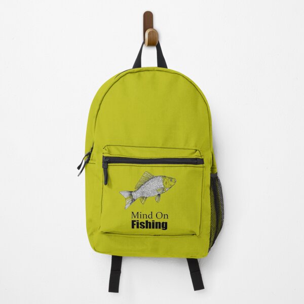 Item preview, Mind on Fishing Educational Humor Design designed and sold by annenambiro.