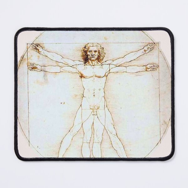 Item preview, The Vitruvian Man by DaVinci designed and sold by The I-Theist Institute Store.
