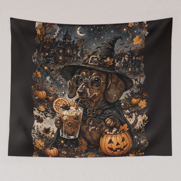 Item preview, Dachshund Happy Halloweiner Funny Halloween Dogs Lover  designed and sold by Colorfulman.