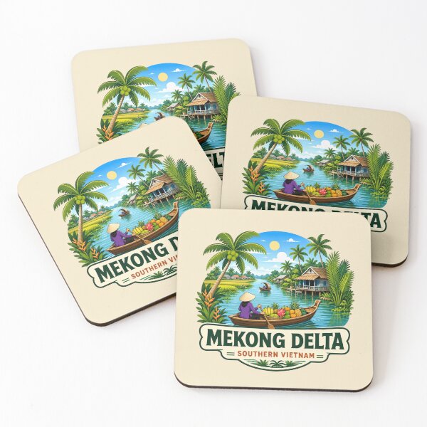 Item preview, Mekong Delta, Southern Vietnam designed and sold by Myra365Art.