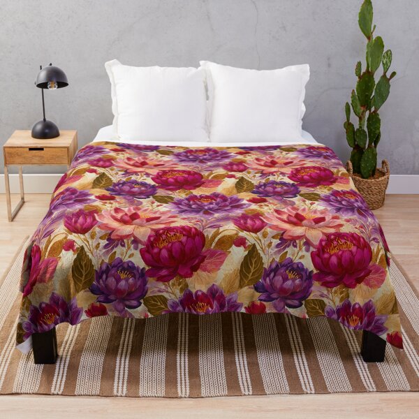 Item preview, Whimsical Lotus Flower - Birthday Flower Pattern - Best Gifts For Men designed and sold by RoyalStarsPatts.