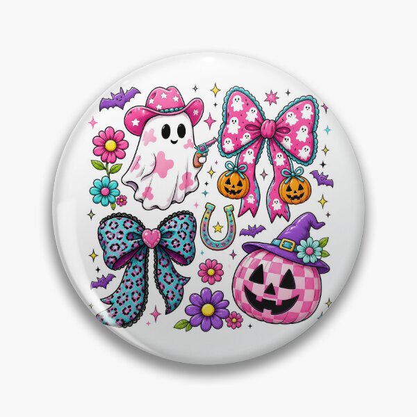 Item preview, funny Western Cowgirl Ghost Halloween  retro Spooky gift designed and sold by Amzkao.