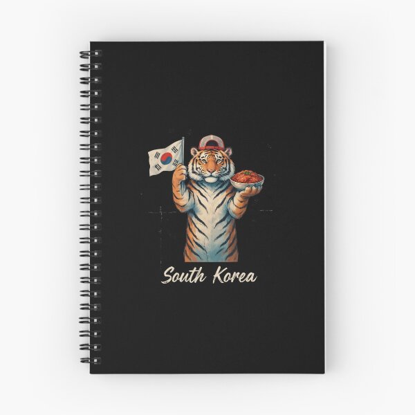 Item preview, South Korea Tiger Korean Flag Spicy Kimchi Bowl Mascot designed and sold by Enea Kelo.