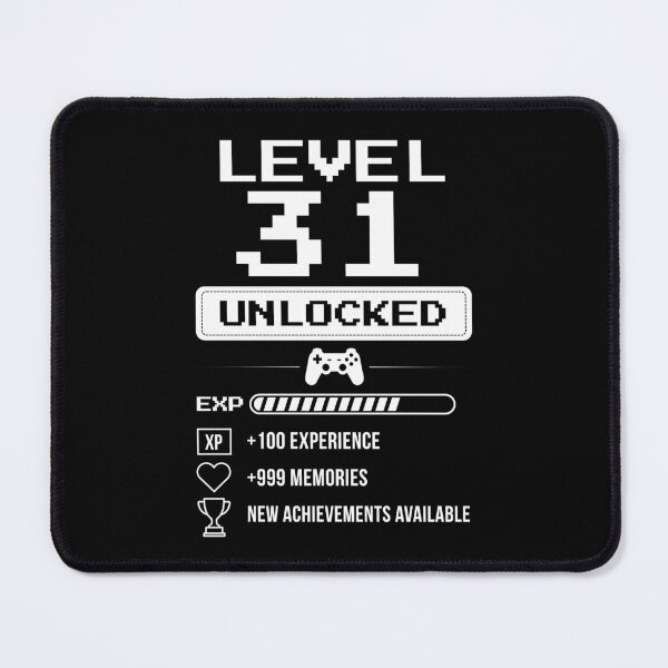 Item preview, Level 31 Unlocked birthday gift designed and sold by NumbersFort.