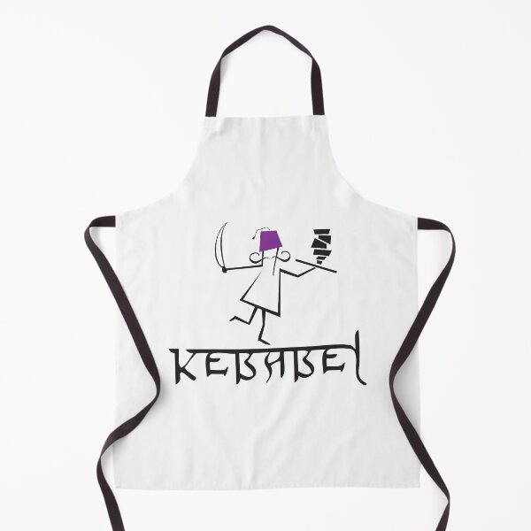 Item preview, Kebabel Middle Eastern Street Food Character Vintage Logo designed and sold by XiaShope.