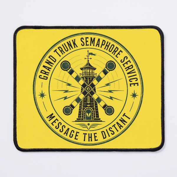 Item preview, Grand Trunk Semaphore Service Emblem designed and sold by agearb.