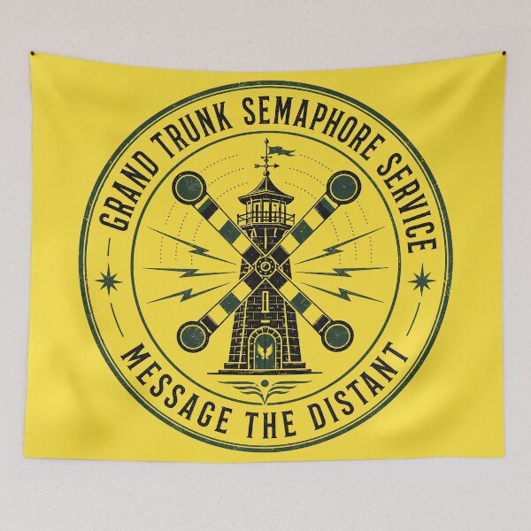 Item preview, Grand Trunk Semaphore Service Emblem designed and sold by agearb.