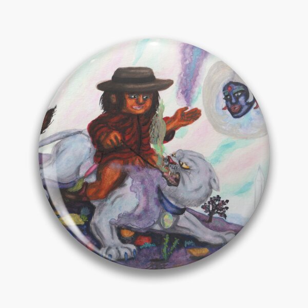 Item preview, Watercolor Painting Eros rides Aurora Lioness Dream Woman designed and sold by Jonah Augustin Gray.