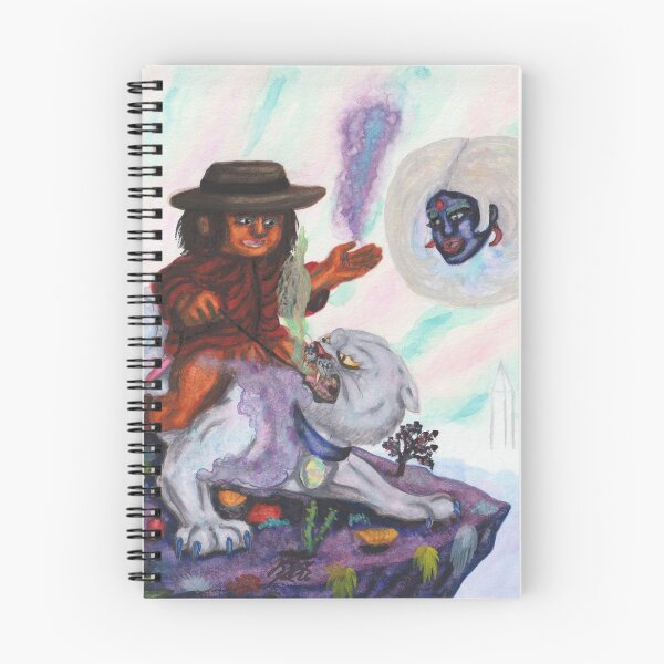 Item preview, Watercolor Painting Eros rides Aurora Lioness Dream Woman designed and sold by Jonah Augustin Gray.