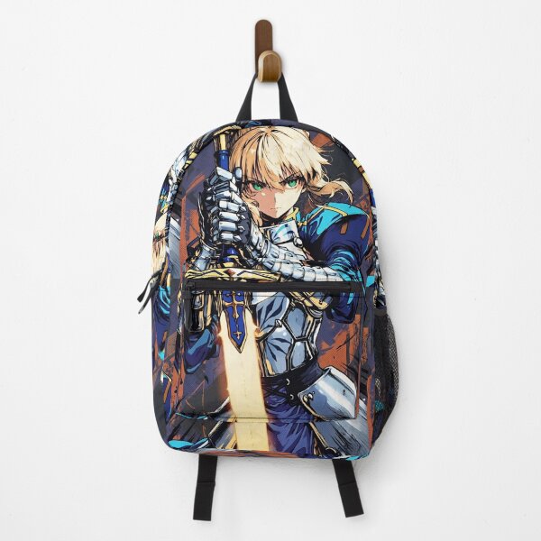 Item preview, Saber | Legendary Holy Knight | Anime-Inspired Fantasy Warrior Digital Art designed and sold by Dyan4.