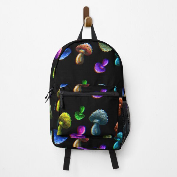 Item preview, Neon Psychedelic Mushrooms | Glowing Trippy Fungi Rave Art designed and sold by immortalmoonimp.