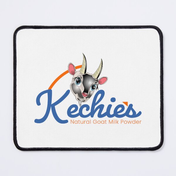 Item preview, Kechies Natural Goat Milk Powder Cute Mascot Logo designed and sold by XiaShope.