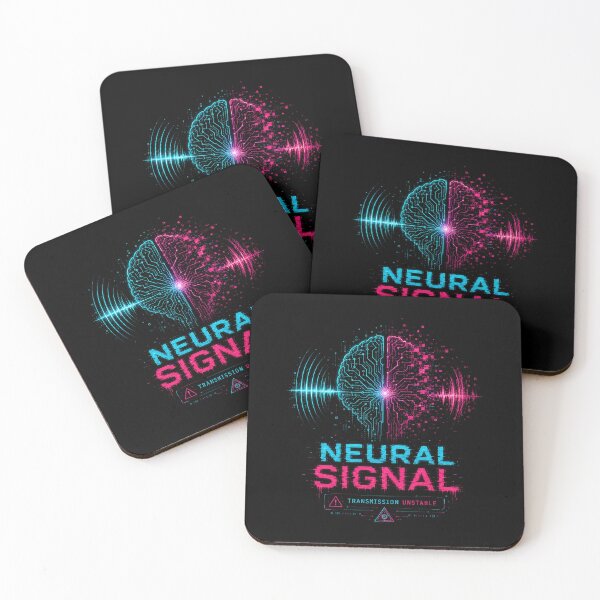 Item preview, Neural Signal – Transmission Unstable designed and sold by JupiterGlitchEmpire.