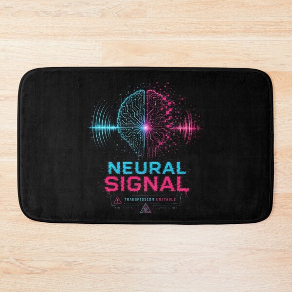 Item preview, Neural Signal – Transmission Unstable designed and sold by JupiterGlitchEmpire.