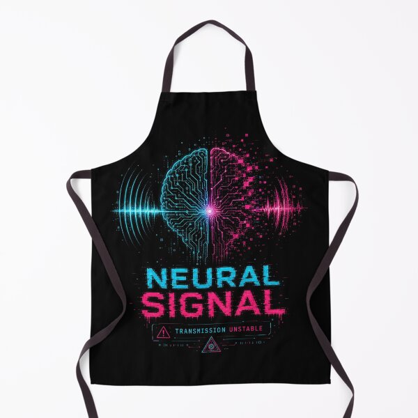 Item preview, Neural Signal – Transmission Unstable designed and sold by JupiterGlitchEmpire.