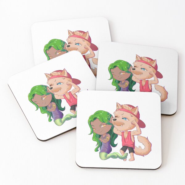 Item preview, Chibis: Cya & Dex designed and sold by Nik Knight Book Merch.