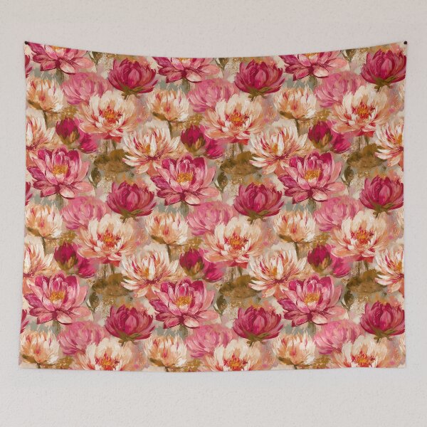 Item preview, Stunning Lotus - Flower Floral Pattern - Birthday Gift For Wife designed and sold by RoyalStarsPatts.