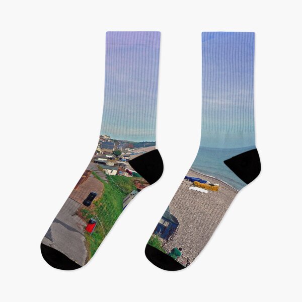 Item preview, Budleigh Salterton Beach Jurassic Coast designed and sold by AndyEvansPhotos.