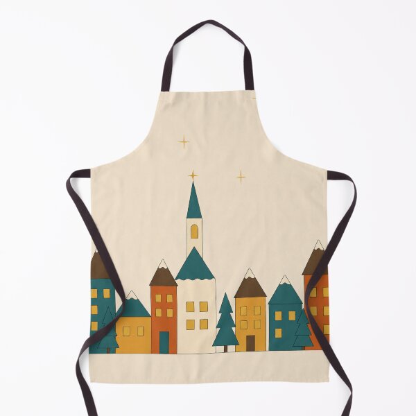 Item preview, Retro Christmas Village — Mid Century Modern Holiday designed and sold by Planthem.