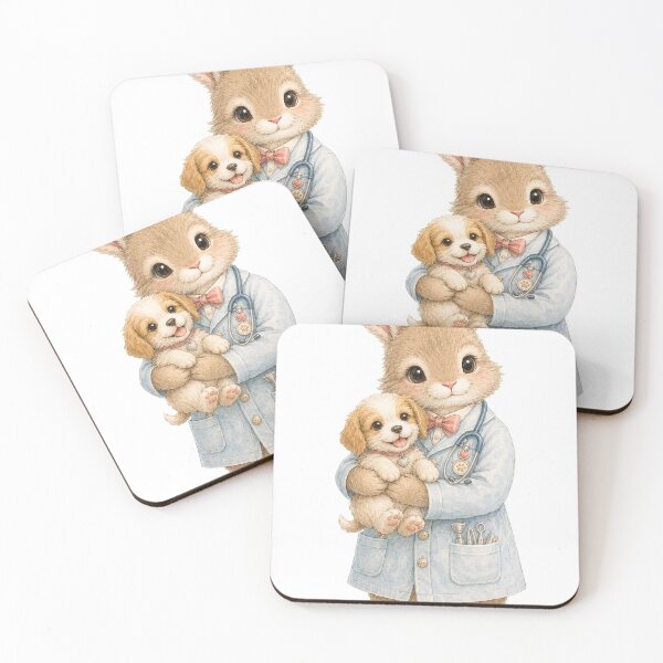 Item preview, Cute Bunny Veterinarian designed and sold by photoparadise22.
