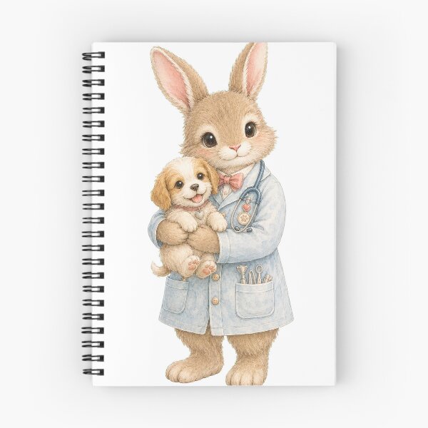 Item preview, Cute Bunny Veterinarian designed and sold by photoparadise22.