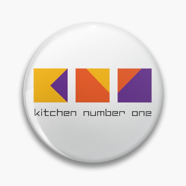 Item preview, Kitchen Number One Minimalist Geometric Colorful Block Logo designed and sold by XiaShope.