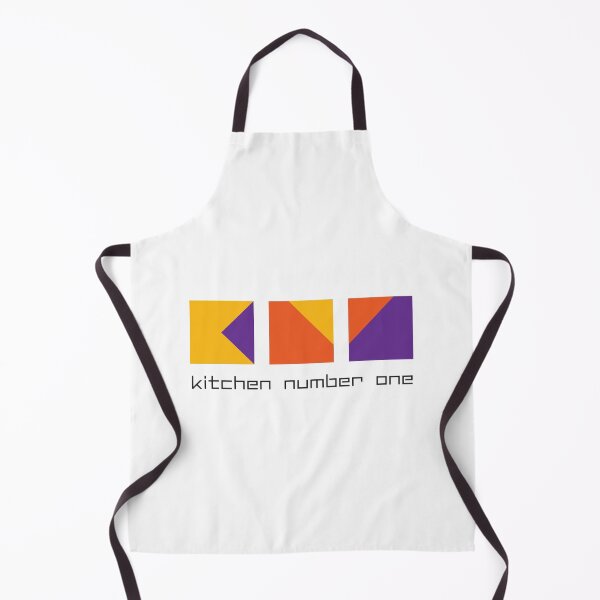 Item preview, Kitchen Number One Minimalist Geometric Colorful Block Logo designed and sold by XiaShope.