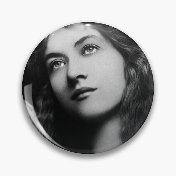Item preview, 1900 Broadway and Hollywood actress Maude Fealy fine art black and white vintage female scarlet portrait photograph designed and sold by Astrid Arkhangelsky.